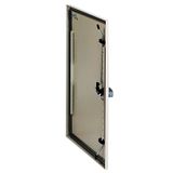 Plain door for Spacial S3D H600xW600 RAL 7035, with lock
