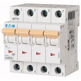 Miniature circuit breaker (MCB), 13 A, 4p, characteristic: B