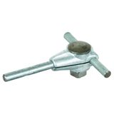 EST connector ZDC for Rd 8mm with truss head screw