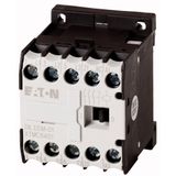 Contactor, 400 V 50 Hz, 440 V 60 Hz, 3 pole, 380 V 400 V, 3 kW, Contacts N/C = Normally closed= 1 NC, Screw terminals, AC operation