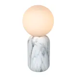 Lucide MARBOL - Table lamp - Ø 15 cm - 1xE27 - White