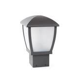 MINI WILMA DARK GREY POST LAMP 1 X E27 11W