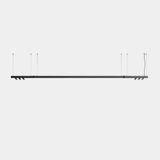Lineal lighting system Apex Lineal Pendant 3180mm 6 Spots 30mm 58.8W LED neutral-white 4000K CRI 90 ON-OFF Black IP20 5310lm