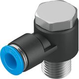 QSLV-1/4-8 Push-in L-fitting