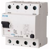 Residual current circuit-breaker, all-current sensitive, 125 A, 4p, 300 mA, type S/BFQ