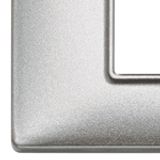 Plate 6M (2+2+20) 71mm techno Silver