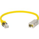 RJI RJ45 PFT cable plug-jack Cat6; 0,9m