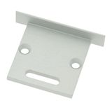 Profile end cap TBI flat with slotted hole