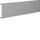 Lid made of PVC for slotted panel trunking BA6 80mm stone grey