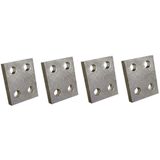 Module Plate 2 hole, MC4, 4-pole