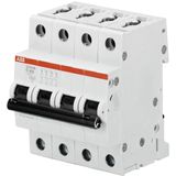 S204M-C20 Miniature Circuit Breaker - 4P - C - 20 A