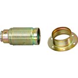 LampholderE14+ring metal brass