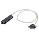System cable for Siemens S7-300 2 x 4 analog inputs