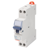 COMPACT MINIATURE CIRCUIT BREAKER - MTC 100 - 2P CHARACTERISTIC C 32A - 1MODULE