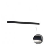 Linear Wall Lamp L1420 3000K Black Microprismatic