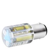 LED, Base BA 15d, yellow, 115 V AC,...