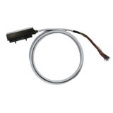 PLC-wire, Digital signals, 36-pole, Cable LiYY, 3 m, 0.25 mm²