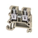 Feed-through terminal block, Screw connection, 1.5 mm², 250 V, 17.5 A,