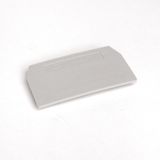 Terminal Block, End Barrier, Gray, for 1492-L6, LG6