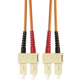 FO Patchcord Duplex SC/SC,62,5/125æm OM1, LS0H, orange, 3m