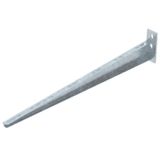 AW 15 61 FT 2L Wall and support bracket with 2 fastening holes B610mm