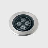 Recessed uplighting IP66-IP67 Gea Power LED Pro Ø220mm Comfort LED 8.4W LED warm-white 2700K ON-OFF AISI 316 stainless steel 664lm