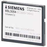 SINAMICS S120 CompactFlash card without performance expansion incl. licensing (Certificate of License, stored on the