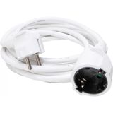 Extension cord IP20 3G1.5mm²,col.white3m