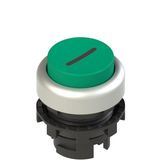 Green protruding impulse button with mar E2 1PU2S429L2