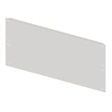 Blind front plate 4B10 in sheet steel