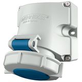 Mennekes Wall mounted recept., 16A3p6h230V, IP67 9105