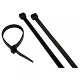 Сable ties (black) 300x3.6, 100vnt