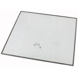 Bottom-/top plate, closed, for WxD = 300 x 500mm, IP55, grey