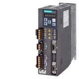 SINAMICS V90, with PROFINET Input voltage: 200-240 V 1/3-phase AC -15%/+10% 2.5/1.5 A 45-66 Hz Output .... 6SL3210-5FB10-1UF1