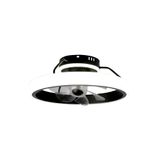 Dinirot LED Ceiling Flush Light 50W 4800Lm CCT Dim Black