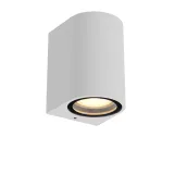 Lucide ZARO - Wall spotlight Outdoor - 1xGU10 - IP44 - White