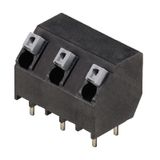 PCB terminal, 7.50 mm, Number of poles: 3, Conductor outlet direction: