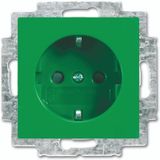 20 EUCB-13-914 CoverPlates (partly incl. Insert) Busch-balance® SI Green, RAL 6032