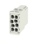 Module insert for industrial connector, Series: ModuPlug, Crimp connec