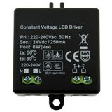 LED Power Supplies HW 6W/9V mini, IP20