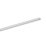 Surface-mount aluminium profile for 2 LED-strips, flaches U-Profil MEDIUM, Länge 2m