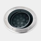 Recessed uplighting IP66-IP67 Gea Power LED Pro Ø300mm Comfort LED 16.8W RGBW DMX RDM AISI 316 stainless steel 1633lm
