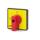 SWITCH FRONT OPER. 48 RED/YELLOW PAN.MTG