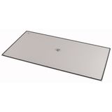 Floor plate, aluminum, WxD = 1000 x 600 mm