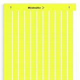 Device marking, Self-adhesive, 15 mm, Polyester, PVC-free, yellow