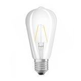 LED Bulb Filament E27 6.5W ST64 2700K 806Lm Ledvance