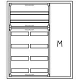 Automatenverteiler H=950 B=800 T=210mm mit Montageplatte M1