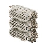 Contact insert (industry plug-in connectors), Female, 250 V, 16 A, Num