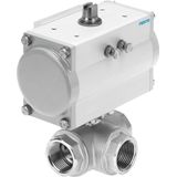 VZBM-A-11/2"-RP-25-F-3L-B2-PA80 Ball valve actuator unit