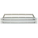 Patchpanel 19" empty for 48 modules (SFA)(SFB), 2U, RAL7035